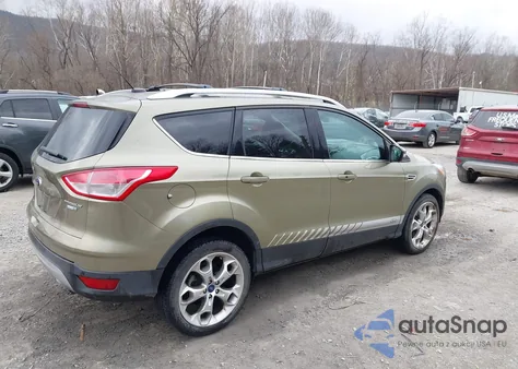 2013 Ford Escape Titanium from USA, damaged, VIN 1FMCU9J9XDUD49910